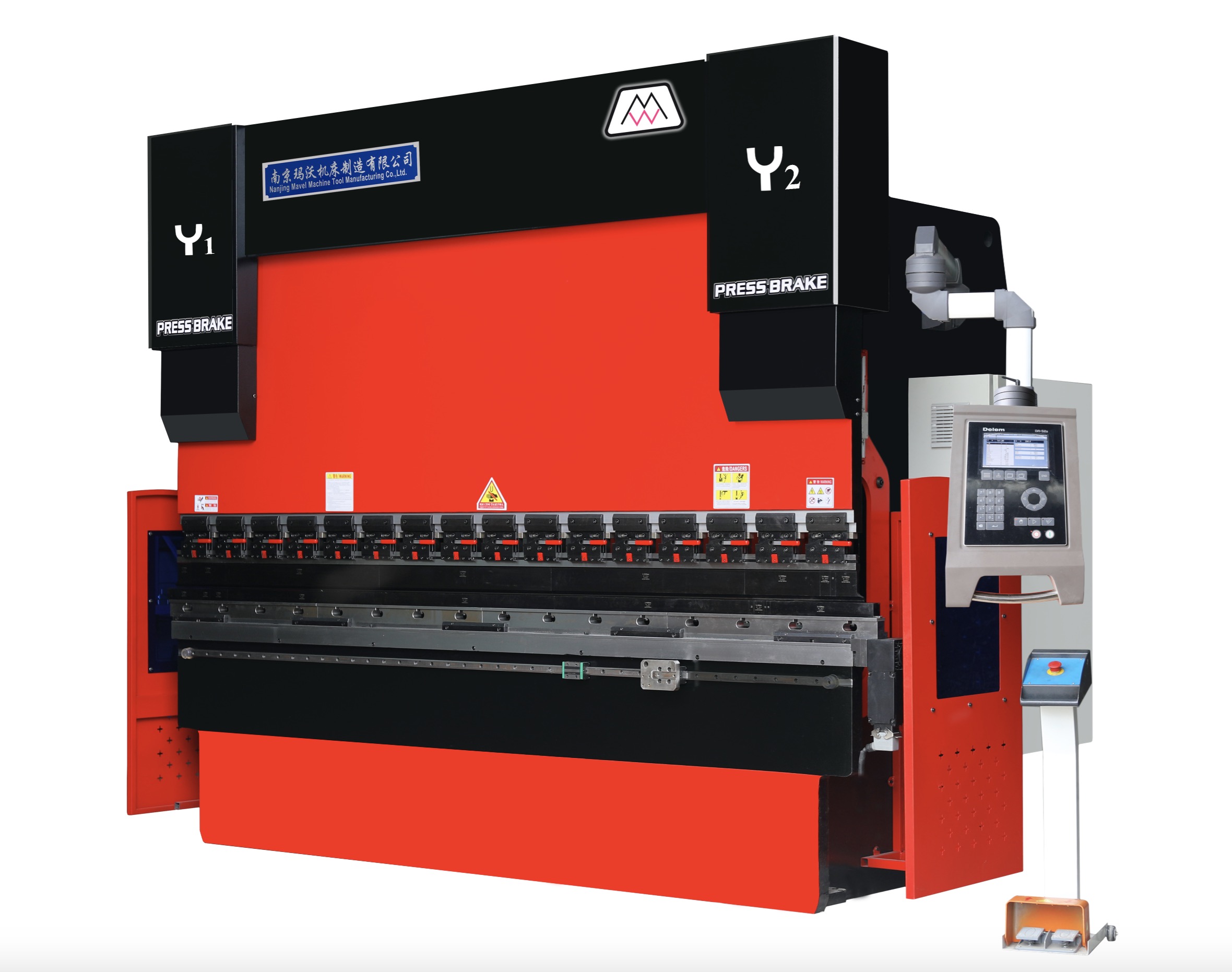 WE67k series electro hydraulic servo CNC bending machine